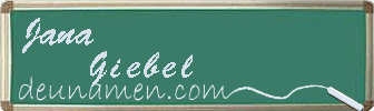 Jana Giebel Visitenkarte